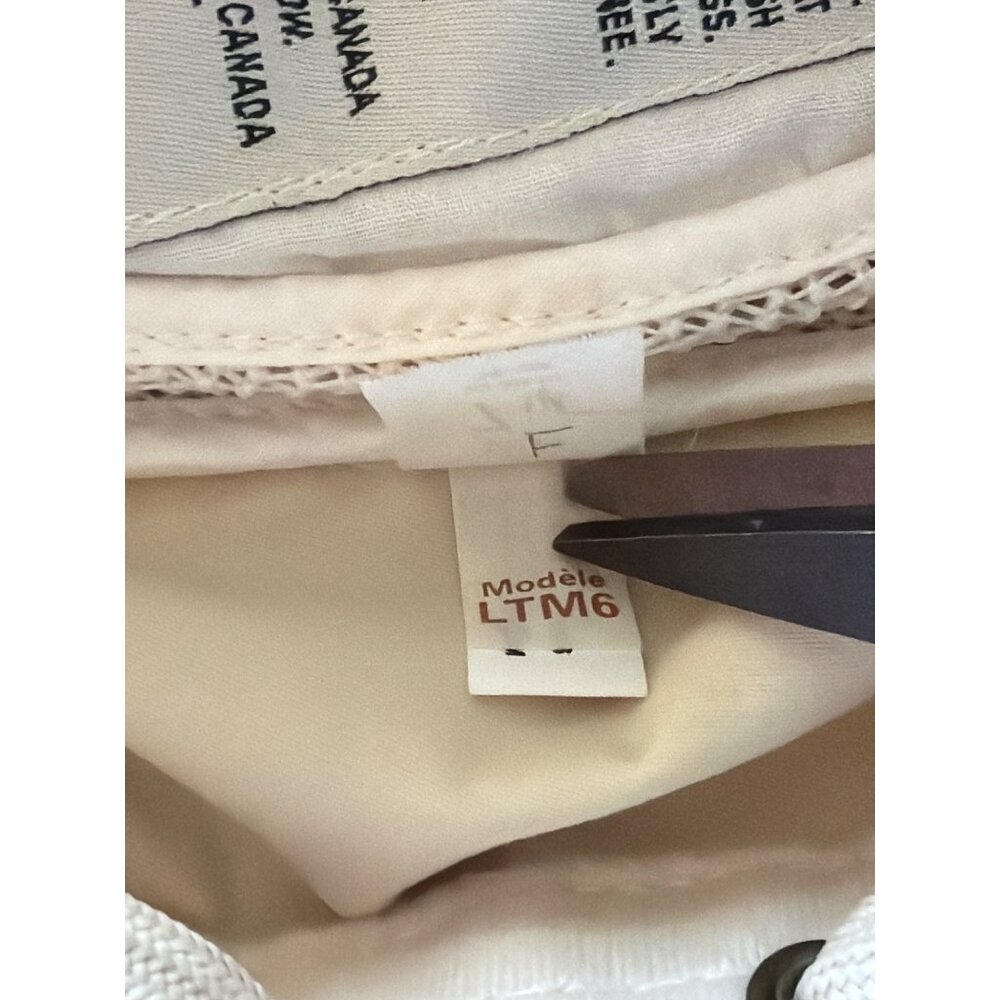 New Tilley LTM6 AIRFLO Sun Hat 7 1/4 58cm Medium Light Stone MSRP$99 - Picture 8 of 17